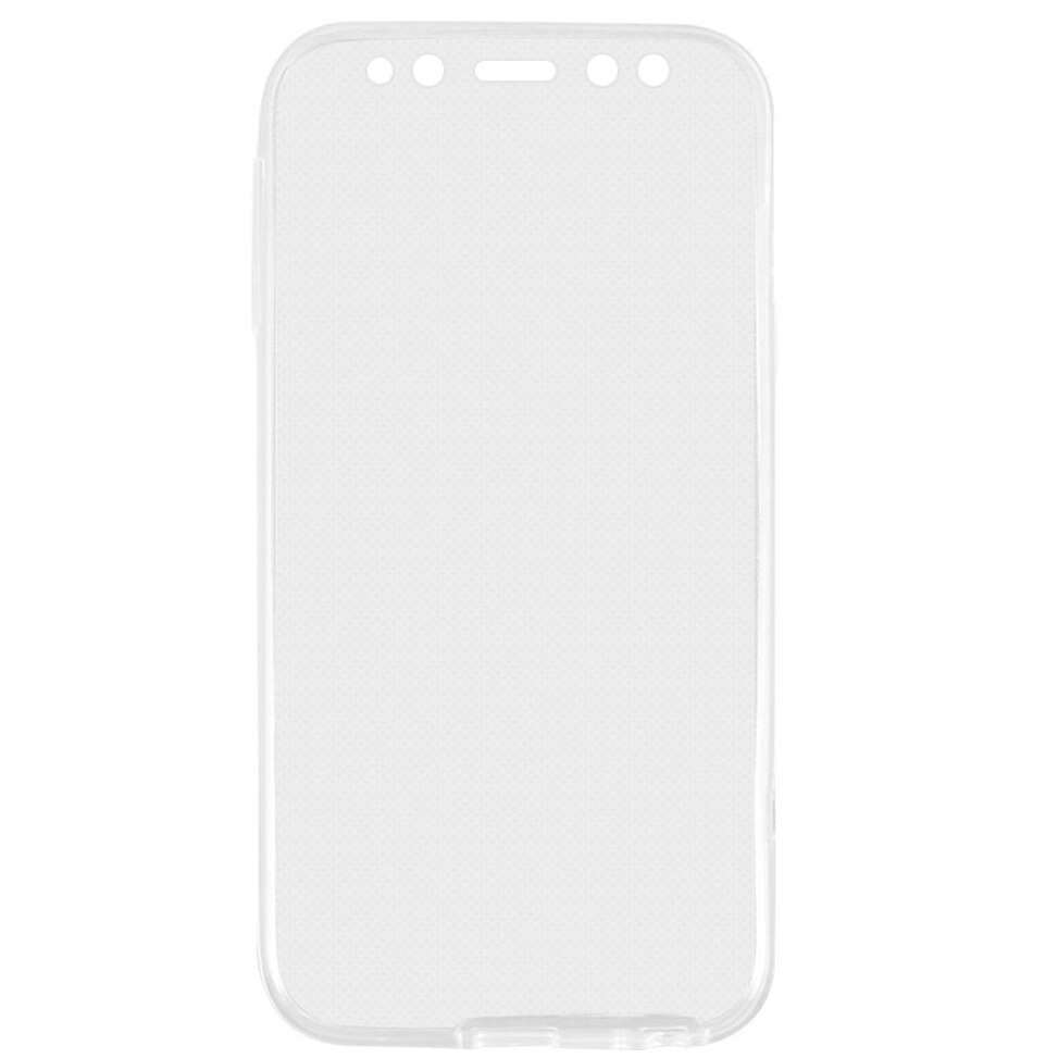 Husa de protectie Lemontti Full Cover 360 pentru Samsung Galaxy A8 2018, Clear