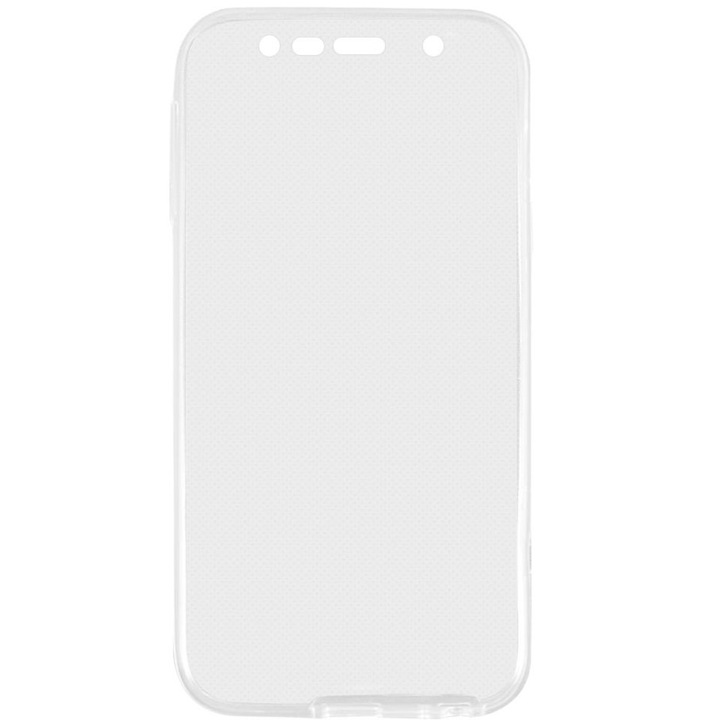 Предпазен калъф Lemontti Full Cover 360 за Samsung Galaxy J4 Plus, Transparent