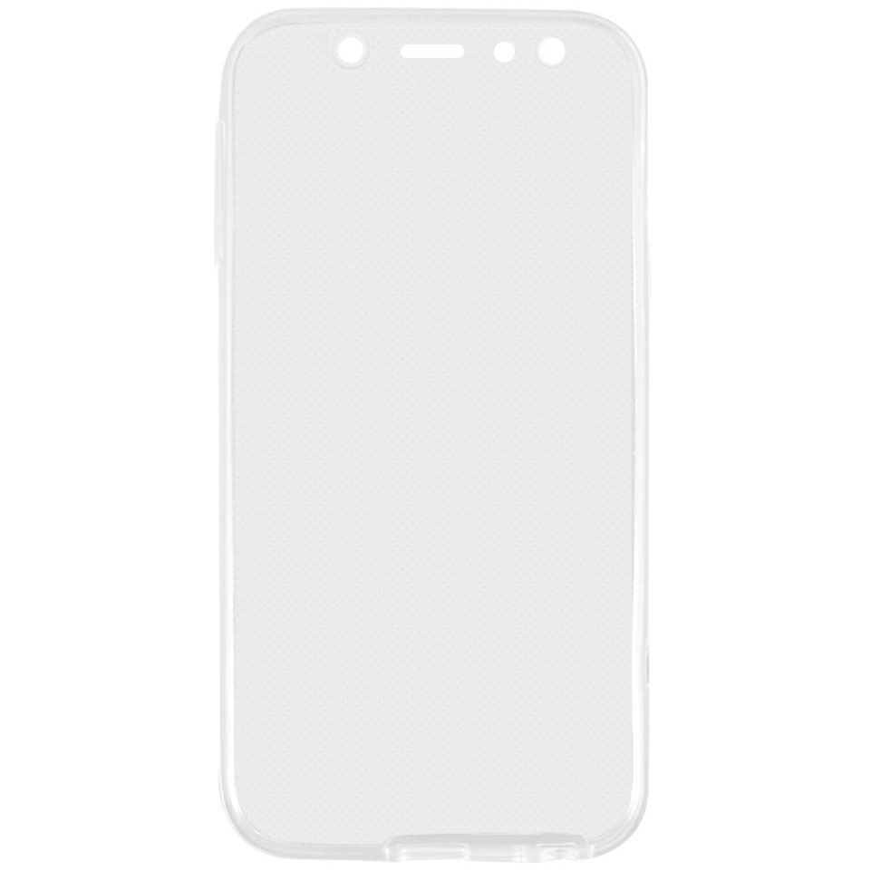 Husa de protectie Lemontti Full Cover 360 pentru Samsung Galaxy J6 Plus, Transparent