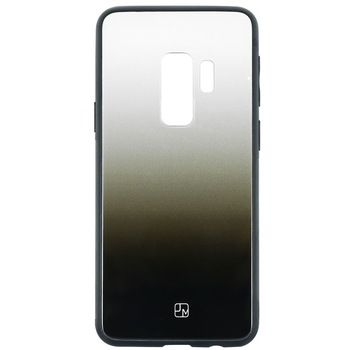 Husa de protectie Just Must Glass Print Gradient pentru Samsung Galaxy S9 Plus G965, Black White