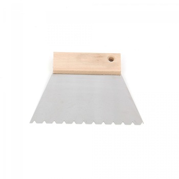 Spaclu inox iMKⓇ pentru adezivul de parchet, latime 15 cm, maro, AN Spaclu inox iMKⓇ pentru adezivul de parchet, latime 15 cm, maro, AN