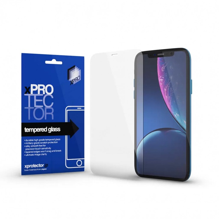 XPRO Tempered Glass 0.33mm kijelzővédő üveg / üvegfólia Apple iPhone Xr / 11 készülékhez
