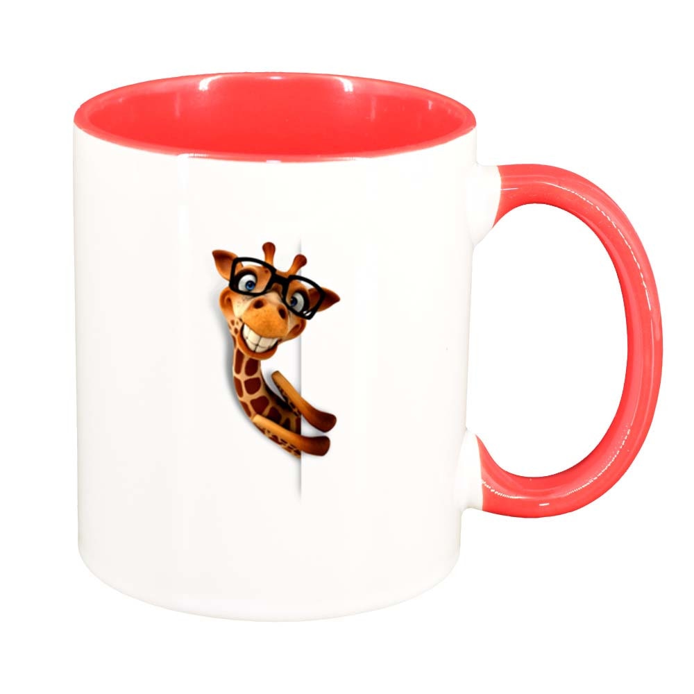 Cana Girafa, interior rosu, 330ml, D275