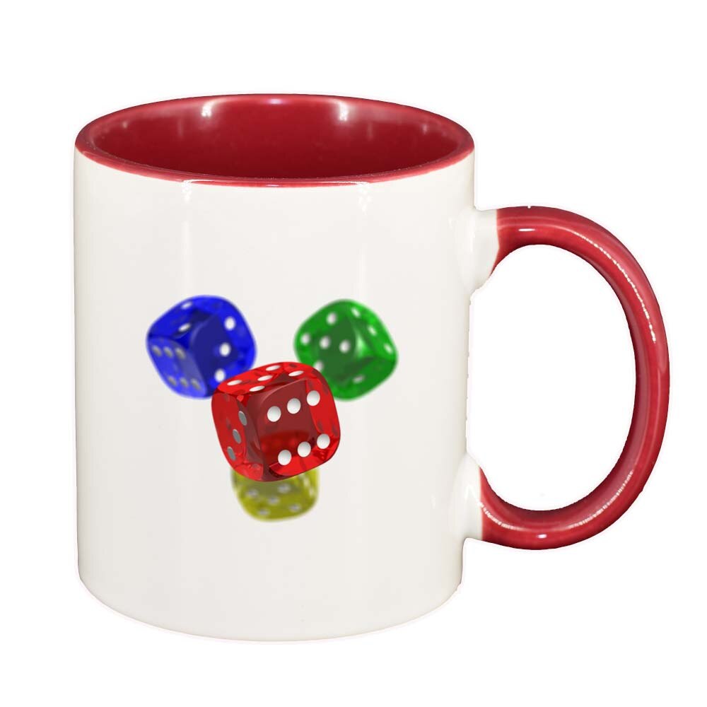 Cana Dice, interior rosu, 330ml, D278