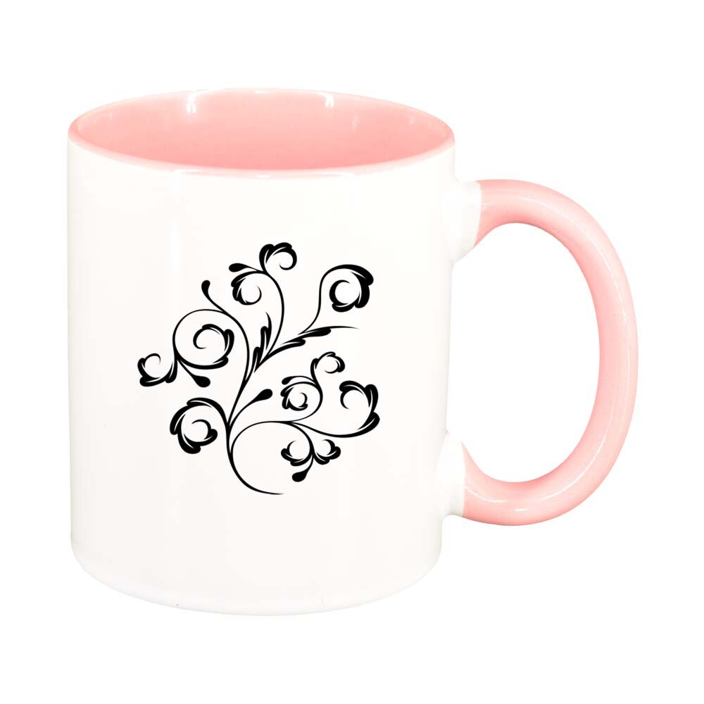 Cana Model Floral, interior roz, 330ml, D281