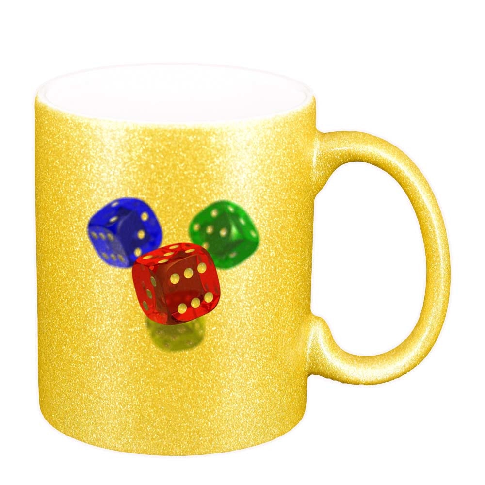 Cana Dice, auriu sidefata glitter, 330ml, D278