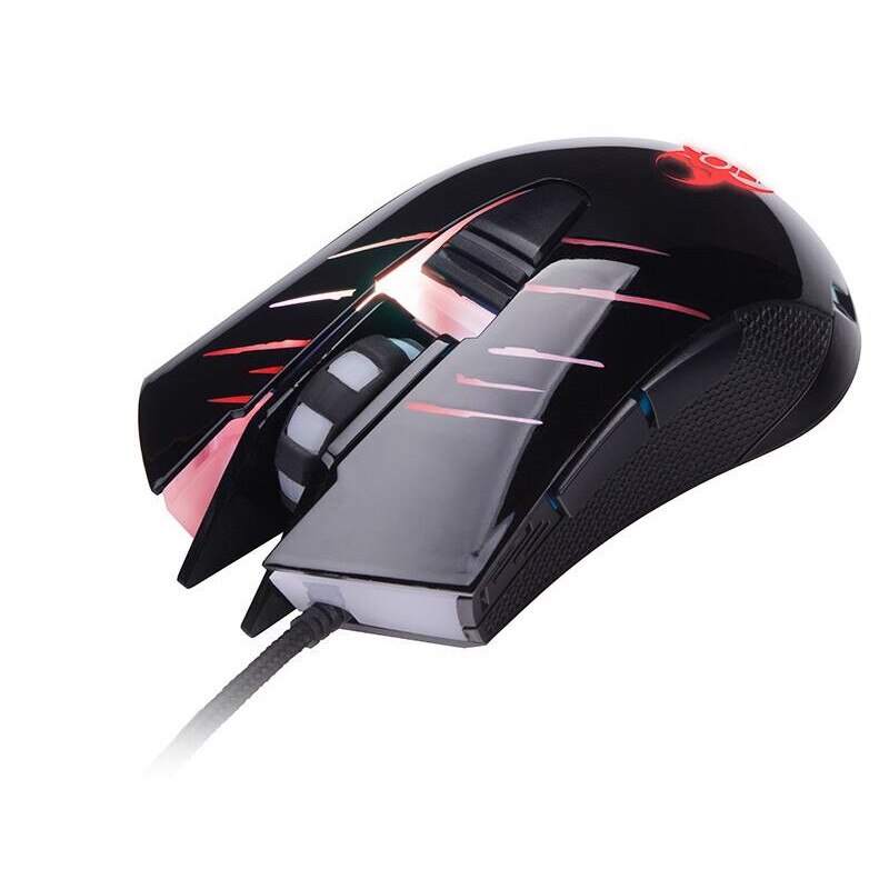 Mouse Optic Tracer GameZone Claw, RGB LED, USB, Negru