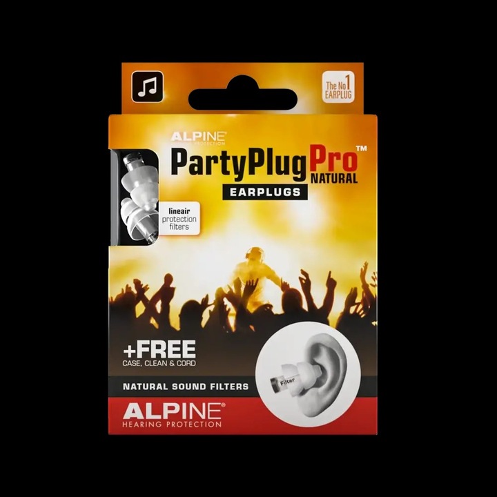 Тапи за уши с филър Alpine PartyPlug Pro
