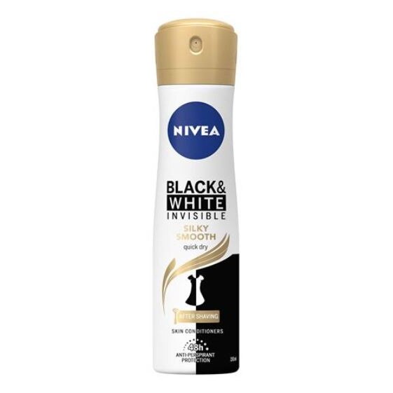 Deodorant antiperspirant 48h Nivea Invisible Black&White Silky Smooth 200ml