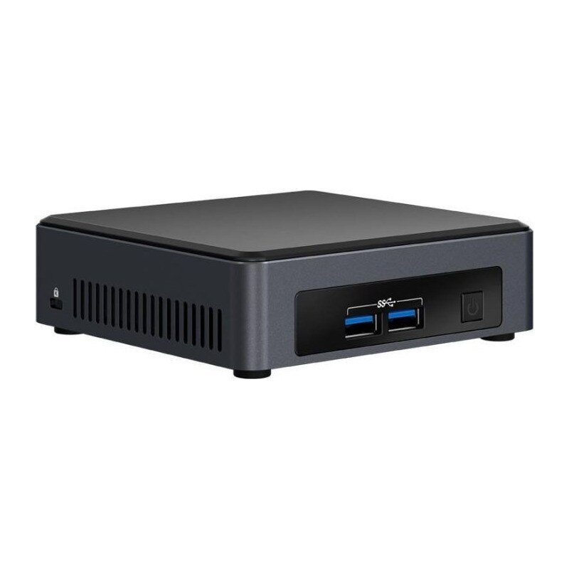 Mini Sistem PC Intel (NUC), Core i3-7100U 2.4GHz, 4GB DDR4, 128GB