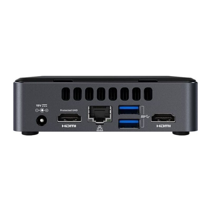 Mini Sistem PC Intel (NUC), Core i3-7100U 2.4GHz, 4GB DDR4, 128GB