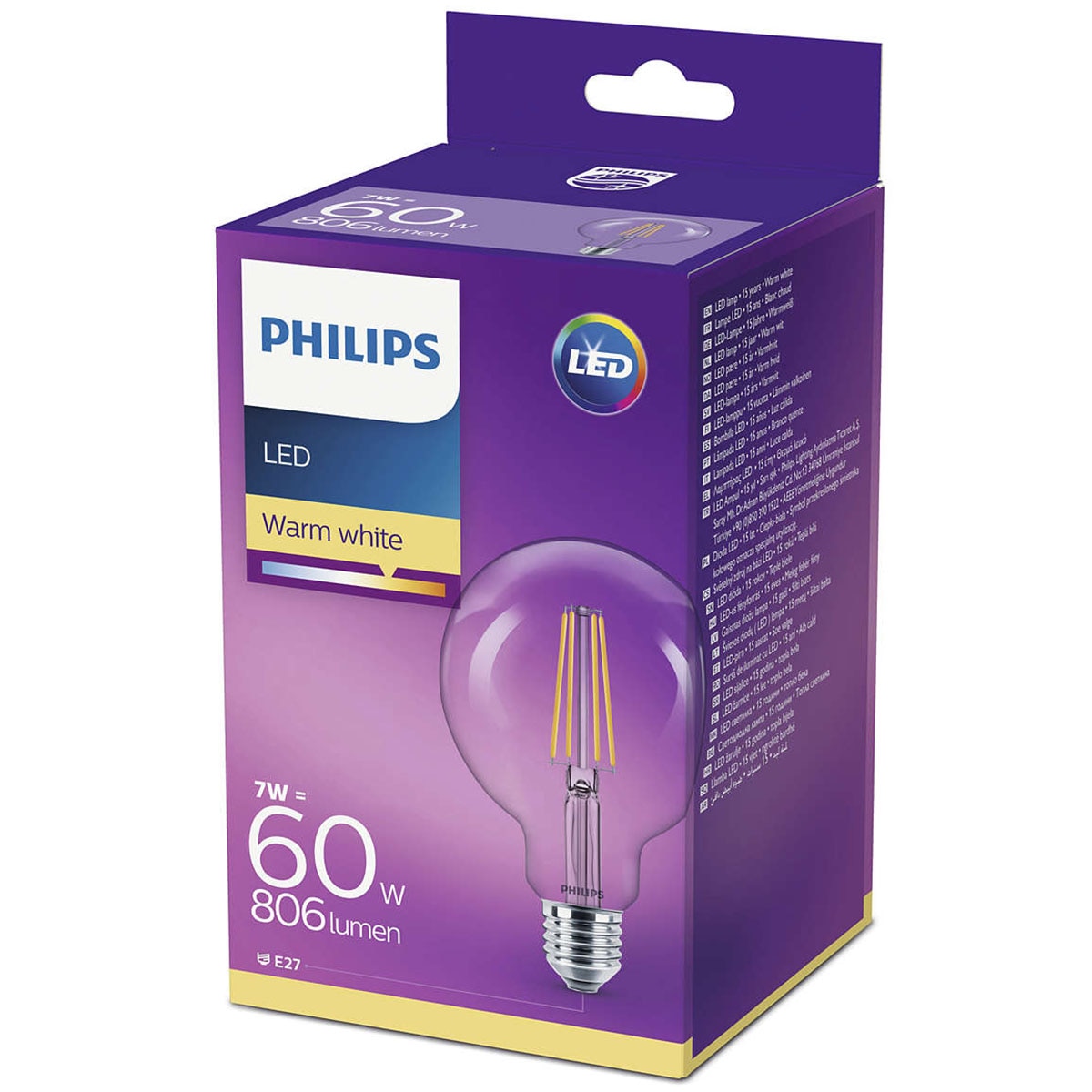Филипс 60 отзывы. Светодиодная лампа Philips Classic e27 2700 к 806 лм. Лампа светодиодная Philips LEDCLASSIC 3000k, e27, g93, 6вт. Philips Global. Philips 2x led warm White 2700k 8w= 60w Philips Philips 806 Lumens.