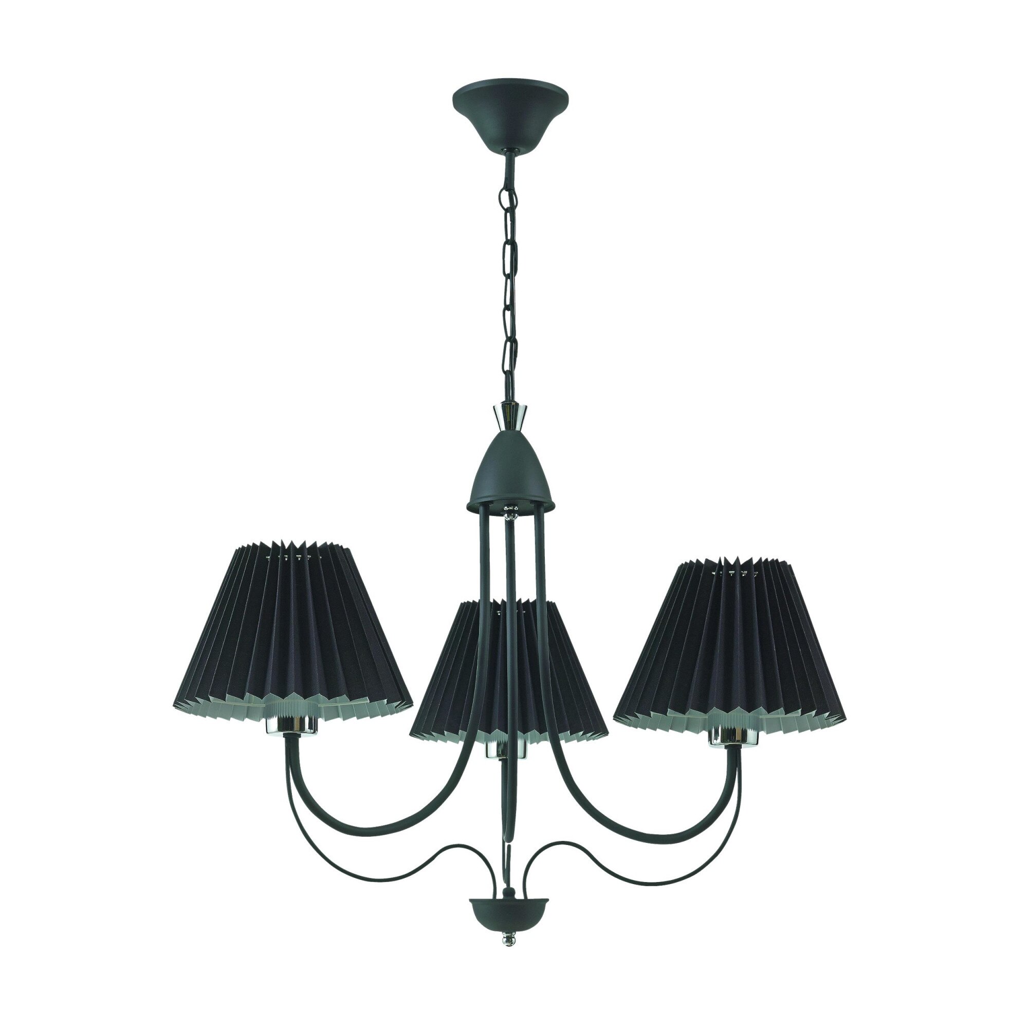 Pendul Lampex Oyx 3, 27, 3 × 60W, negru