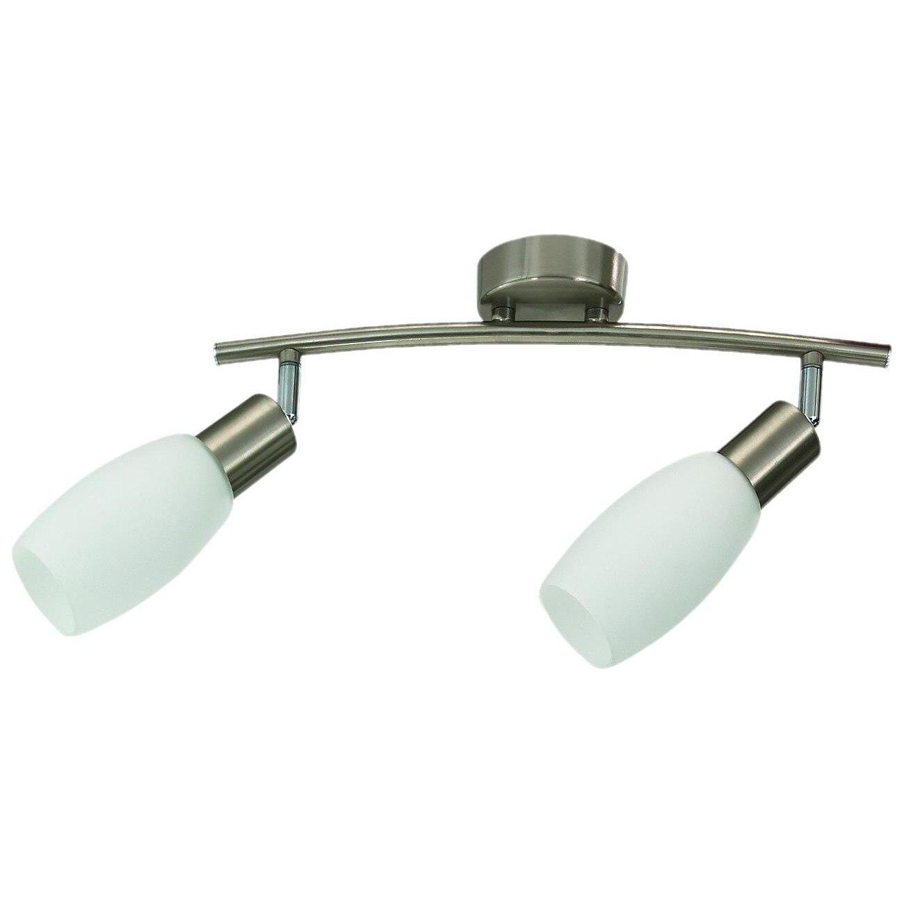 Aplica Lampex Almeda, E14, 2 x 40W, Argintiu