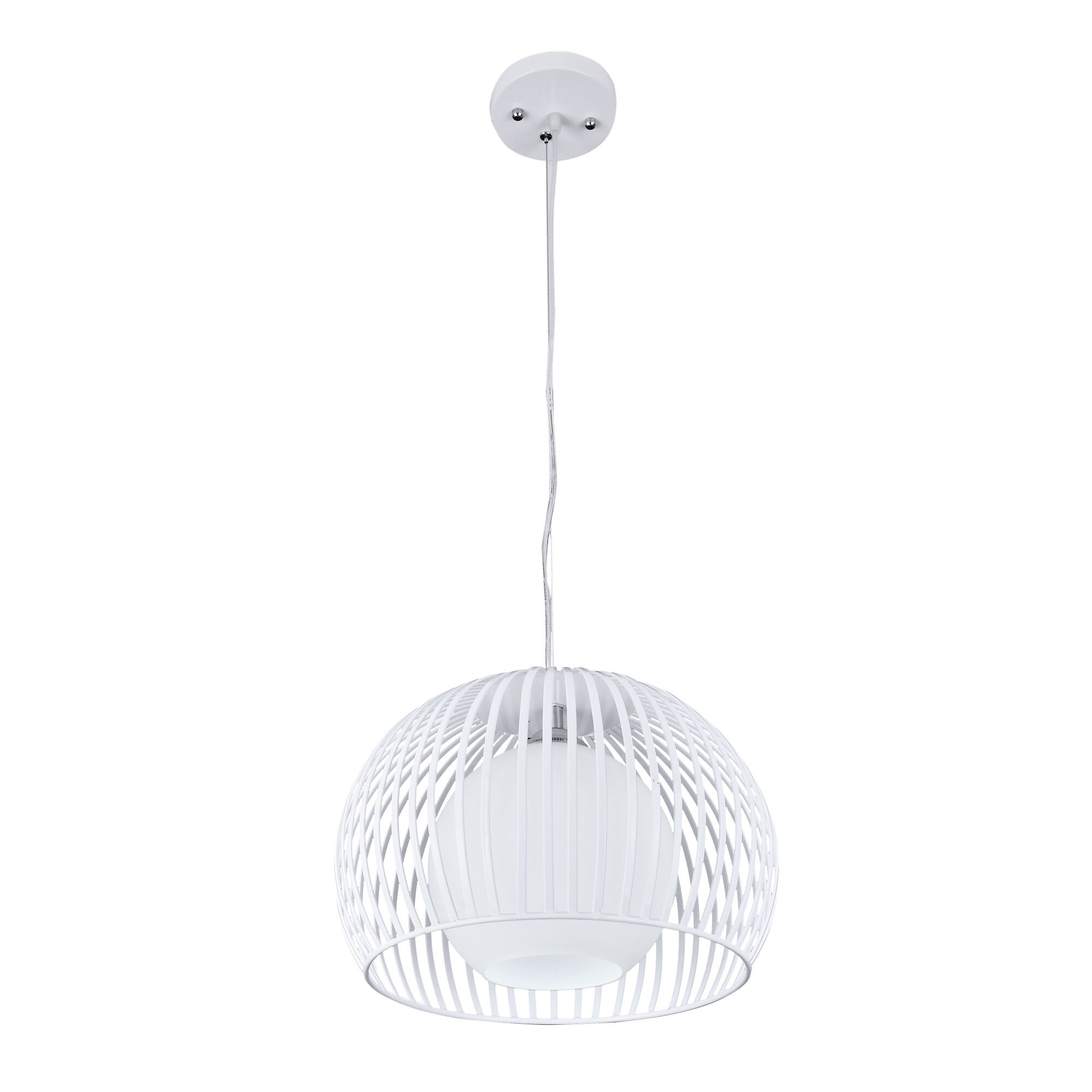 Lampa tip pendul ,,Jupiter'', Lampex, 80 x 32, 60W, Alb