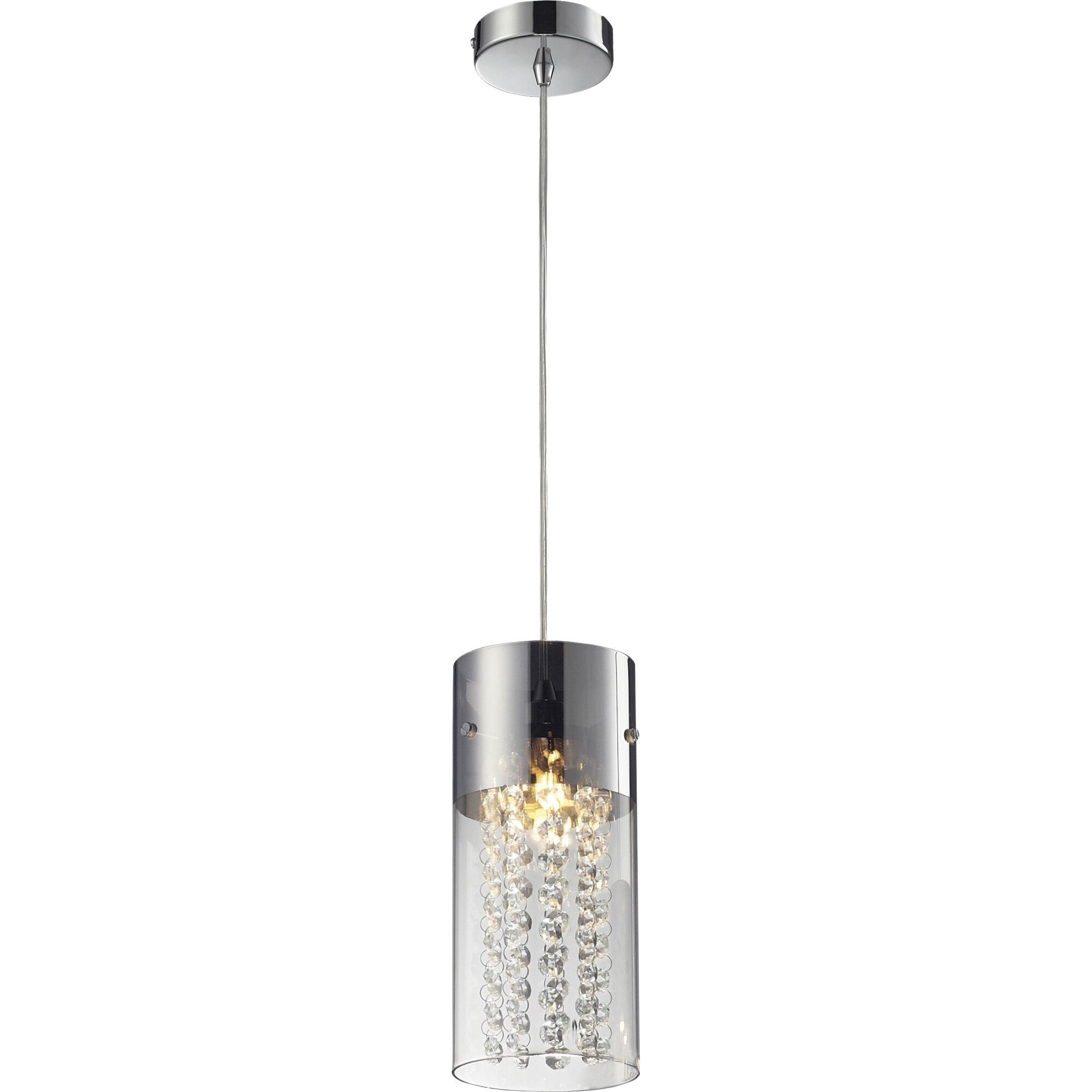 Lampa tip pendul ,,Torino'', Lampex, 120 cm, 1 x 40W, Crom