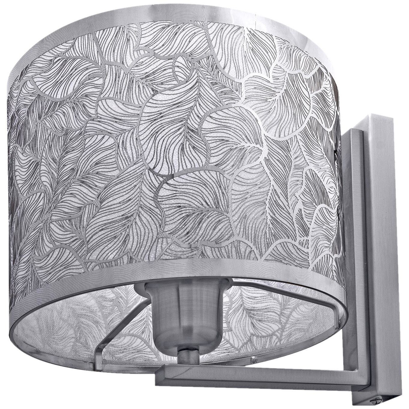 Aplica Lampex Brillante, E27, 1 x 60W, Argintiu