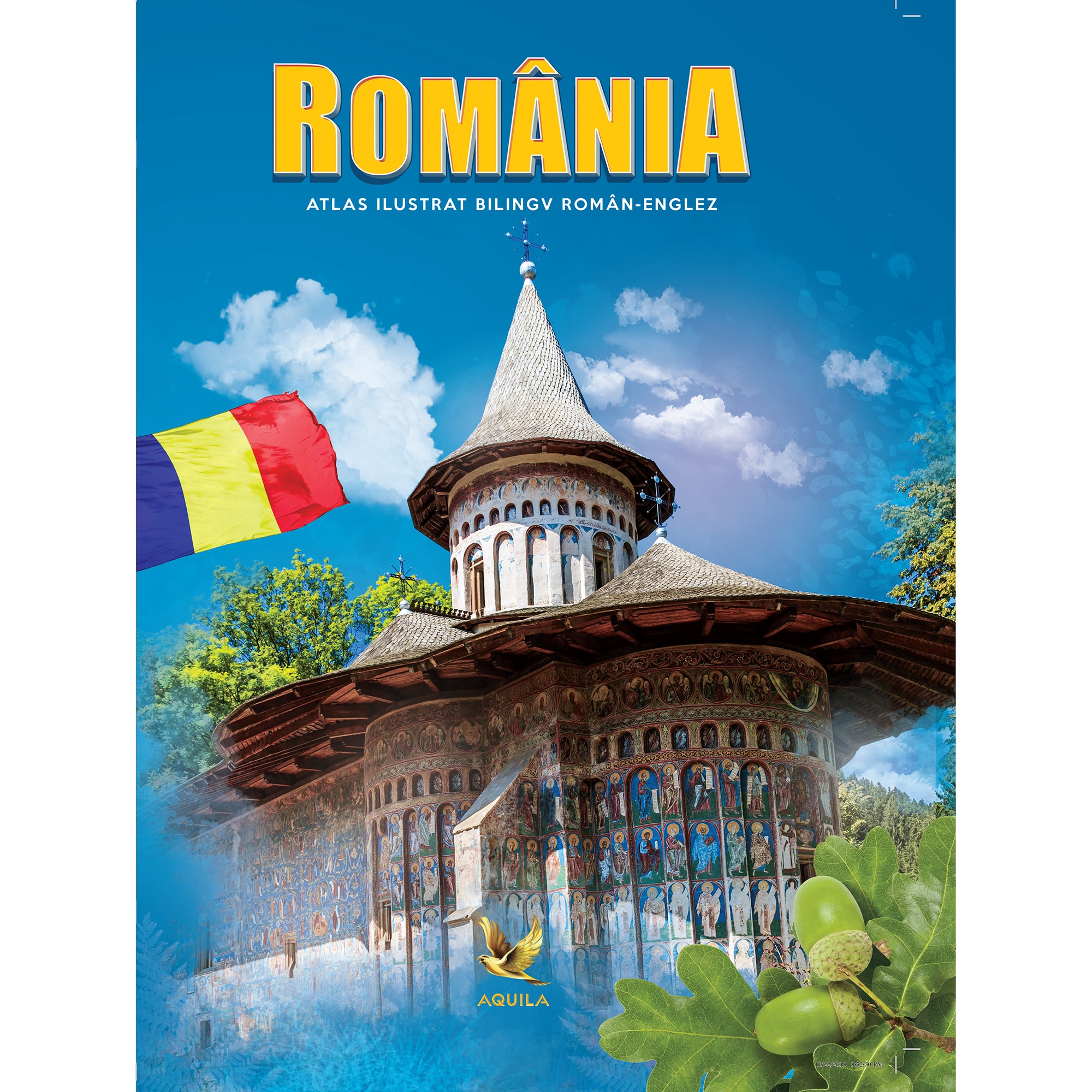 Atlas ROMANIA RO-EN ilustrat - eMAG.ro