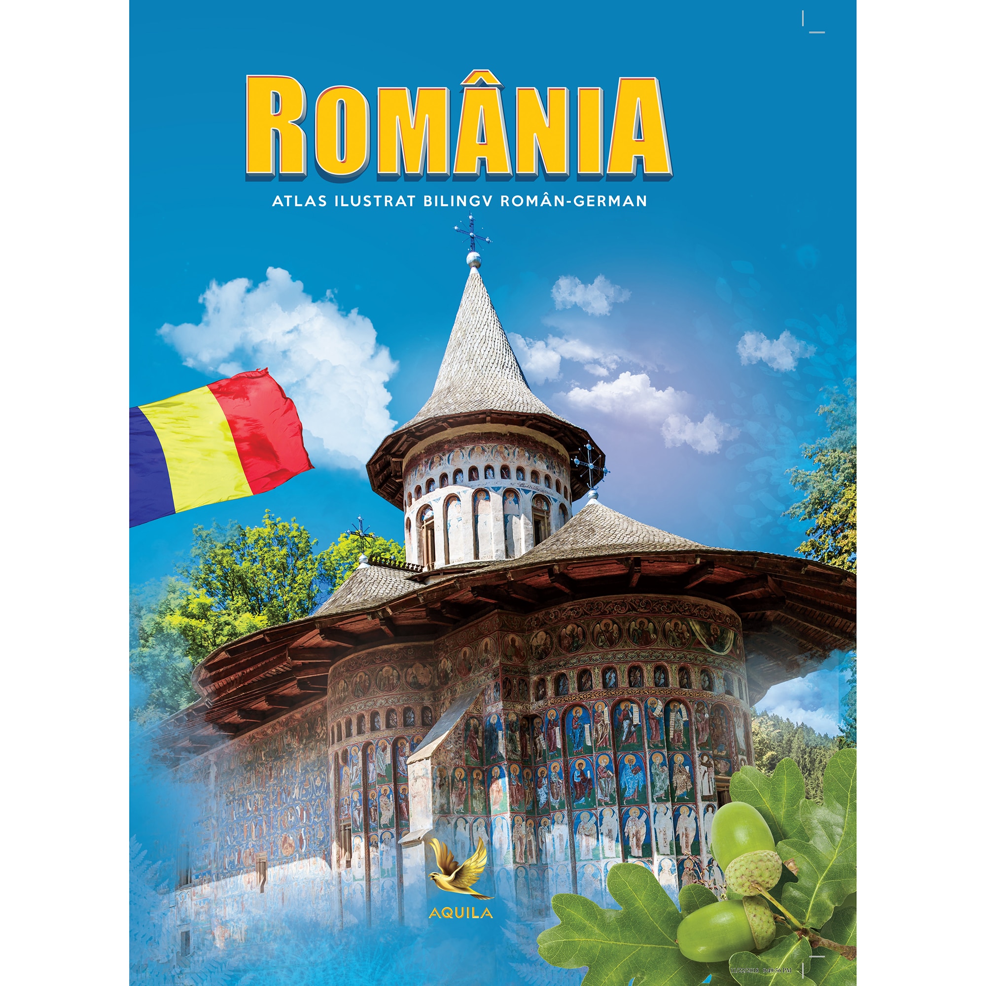 Atlas ROMANIA RO-GER ilustrat