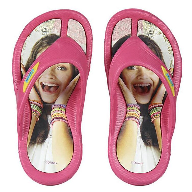 Papuci de plaja, roz, Luna