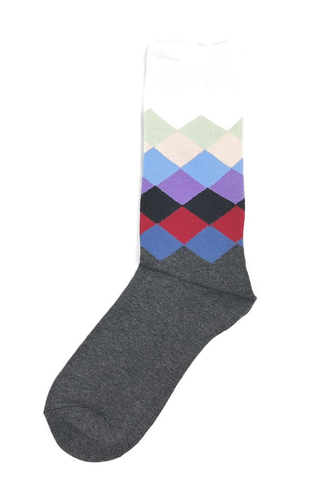 Sosete lungi, Onore, multicolore, bumbac, marime universala