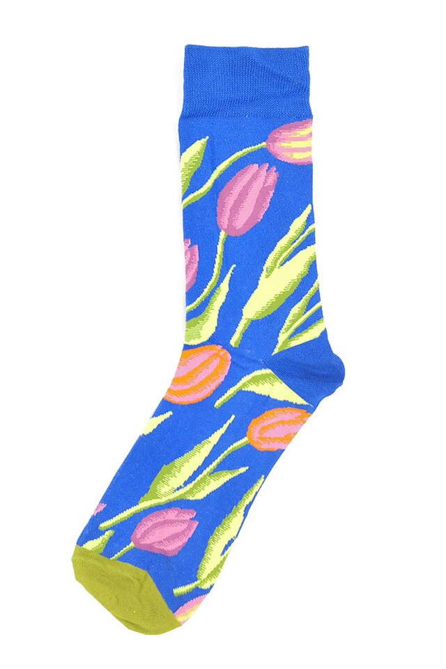 Sosete lungi, Onore, multicolore, bumbac, marime universala