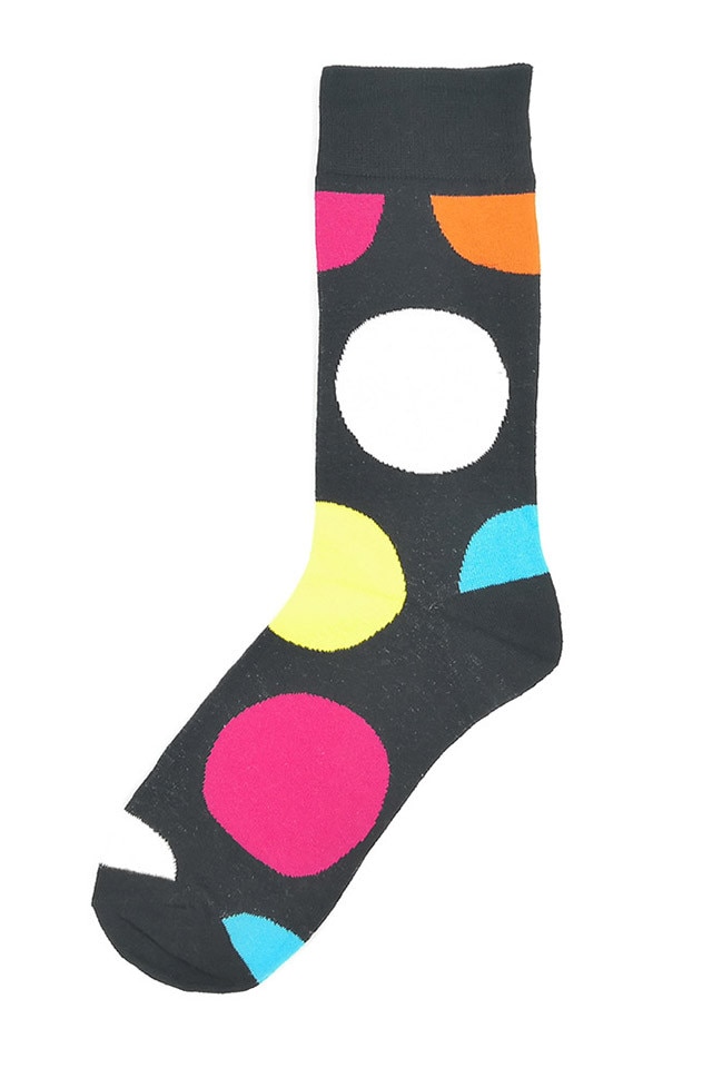 Sosete lungi, Onore, multicolore, bumbac, marime universala