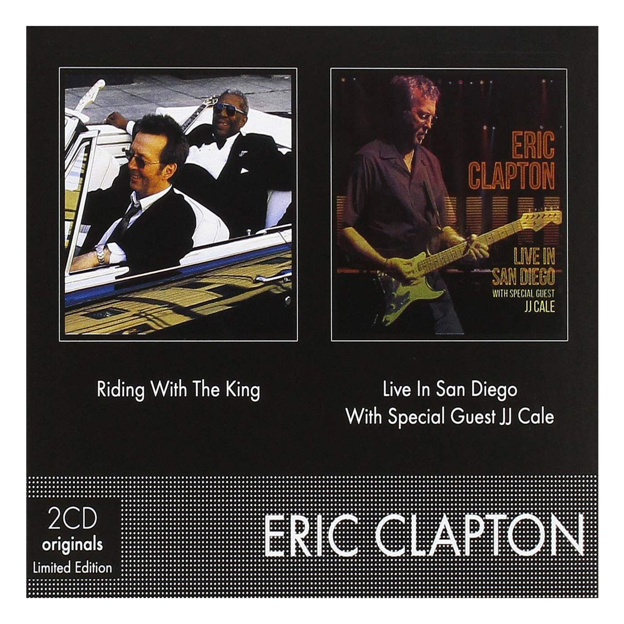 Eric Clapton (From The Yardbirds, Cream, Derek And The Dominos) with BB King and JJ Cale-Riding With The King / Live In San Diego-2CD