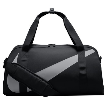 Geanta sport Nike Gym Club pentru copii, Black/Wolf Grey Geanta sport Nike Gym Club pentru copii, Black/Wolf Grey