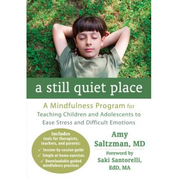 A Still Quiet Place: A Mindfulness Program for Teaching Children and Adolescents to Ease Stress and Difficult Emotions - Amy Saltzman (Author)