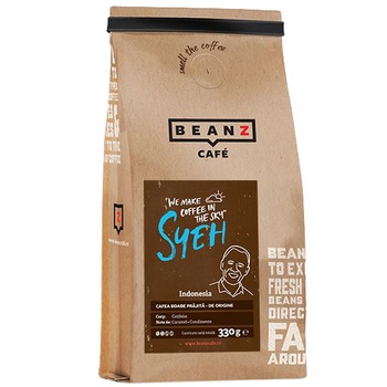 Cafea boabe Beanz Syeh, 330 gr
