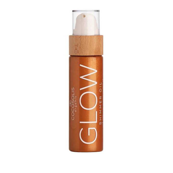 Масло за тяло COCOSOLIS Glow Shimmer Oil, 110 мл