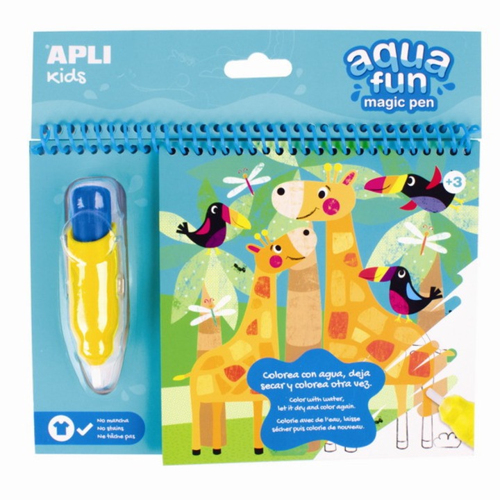 Carte de colorat Aqua FUN Magic - inlude Magic Pen