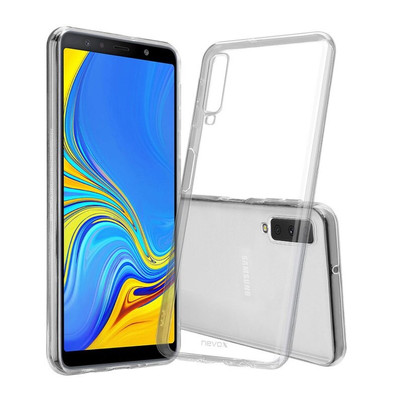 Husa Slim NEVOX StyleShell Flex Samsung Galaxy A7 2018 Clear