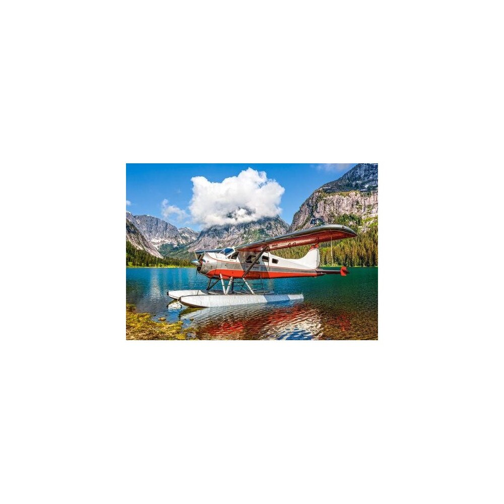 Puzzle Castorland 500 FLOATPLANE ON MOUNTAIN LAKE