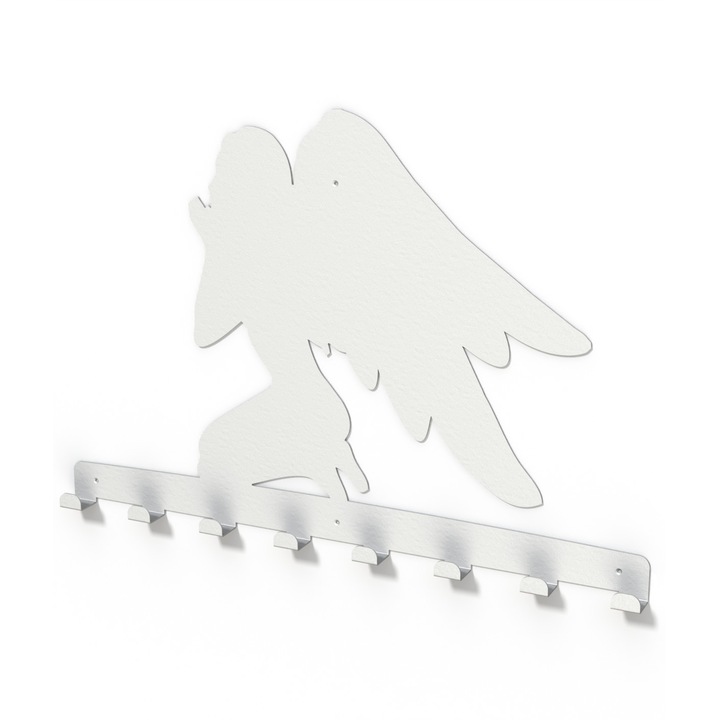 Cuier metalic INGERAS -model 4152 alb