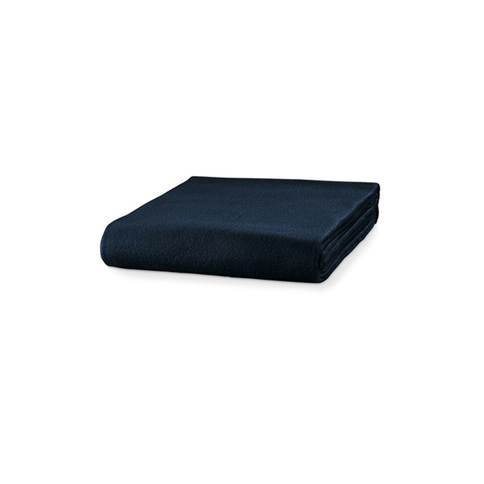 Patura, Malfini , fleece unisex, ,usor de impachetat si depozitat, albastru inchis
