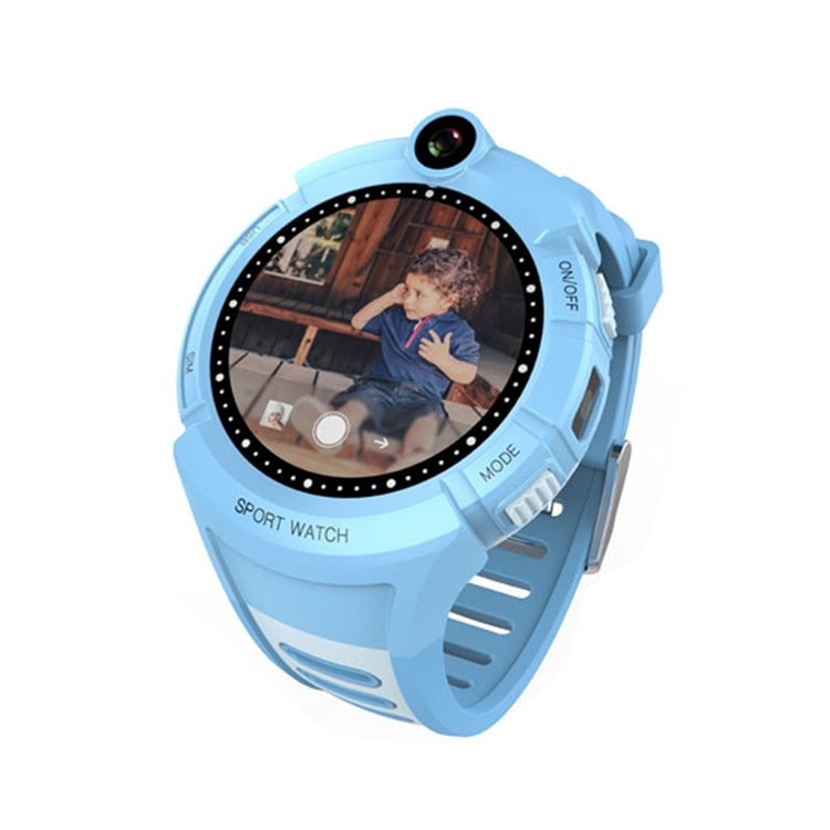 Ceas telefon Smartwatch cu GPS pentru copii MediaTek Q610 ALBASTRU