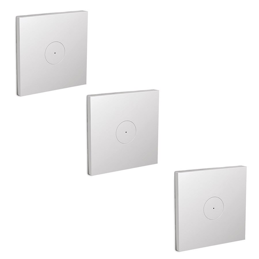 Dusuri laterale nebulizatoare patrate Body Jet incastrate 75 x 75 mm, Speedclean, fixare rapida, 3 bucati