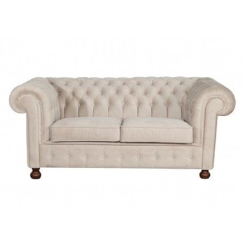 Canapea Chesterfield Mello 2, 175x100x77 cm, Sand Canapea Chesterfield Mello 2, 175x100x77 cm, Sand