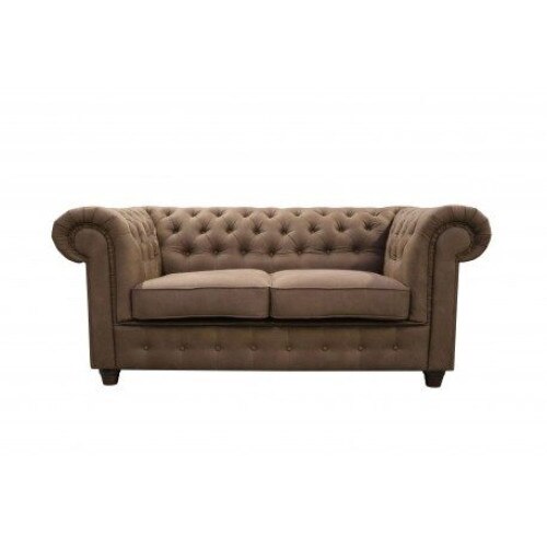 Canapea Chesterfield Cambridge, Maro, 100x175x77 cm