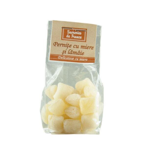 Bomboane Perinite Cu Miere si Lamaie Apidava 100gr
