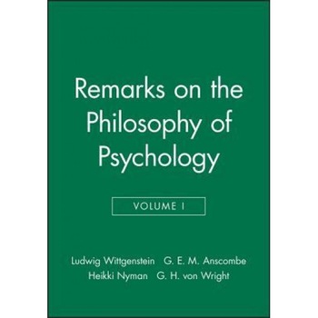 Remarks on the Philosophy of Psychology - Ludwig Wittgenstein (Author) Remarks on the Philosophy of Psychology - Ludwig Wittgenstein (Author)