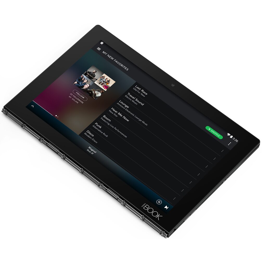 Laptop 2 in 1 Lenovo Yoga Book YB1-X91L cu procesor Intel® Atom