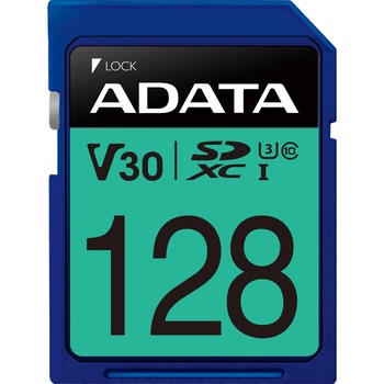 Card de memorie ADATA PremierPRO, MicroDSXC, 128GB, UHS-I U3 Card de memorie ADATA PremierPRO, MicroDSXC, 128GB, UHS-I U3