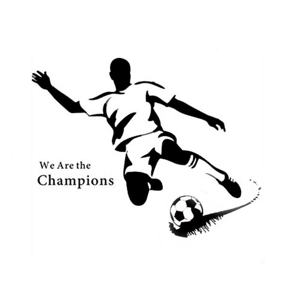 Sticker decorativ pentru Fotbalisti - 125 x 100 cm