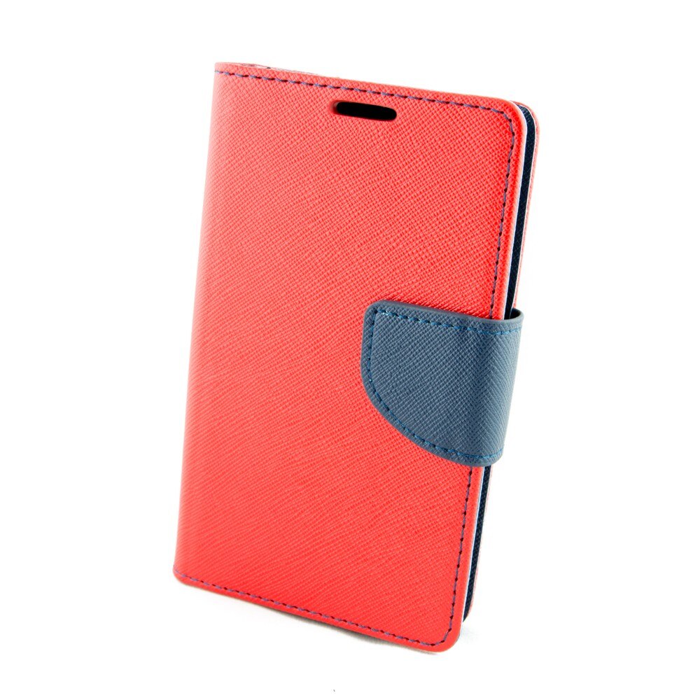 Husa piele, ECO LG Joy Fancy, Rosu/Albastru