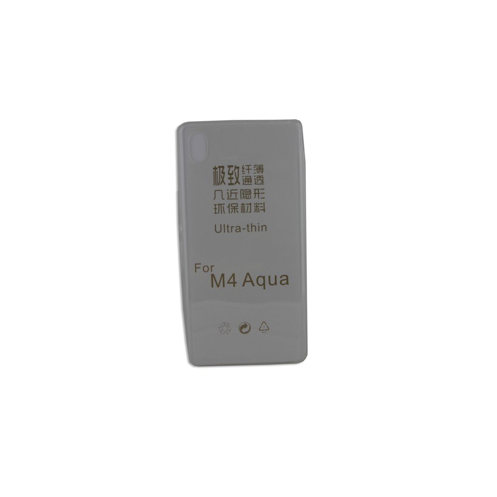 Husa silicon, Sony Ericsson Xperia M4 Aqua, Slim 0.3mm, Transparent