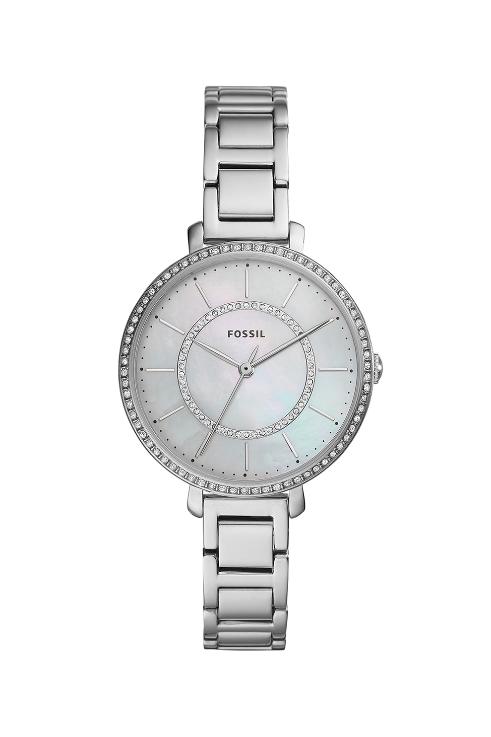 Fossil, Ceas din otel inoxidabil, Argintiu