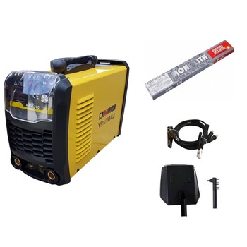 Pachet Promo 2019 Aparat de Sudura - Invertor Campion MMA 300L + Electrozi sudura 2.5 mm, 1.6-5mm, toate accesoriile sunt incluse Pachet Promo 2019 Aparat de Sudura - Invertor Campion MMA 300L + Electrozi sudura 2.5 mm, 1.6-5mm, toate accesoriile sunt incluse